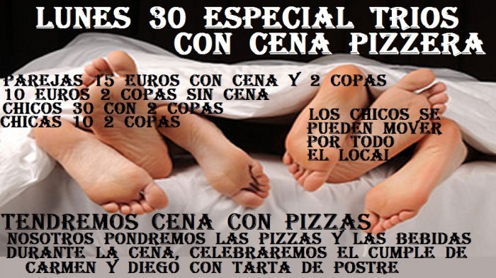 Lunes especial trios